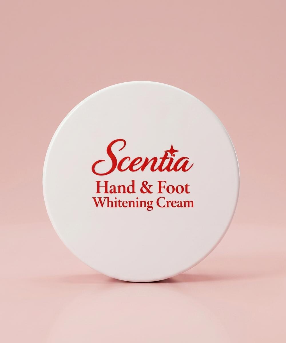 Scentia Hand & Foot Whitening Cream 100g – Deep Moisturizing Instant Brightening Cream❤️