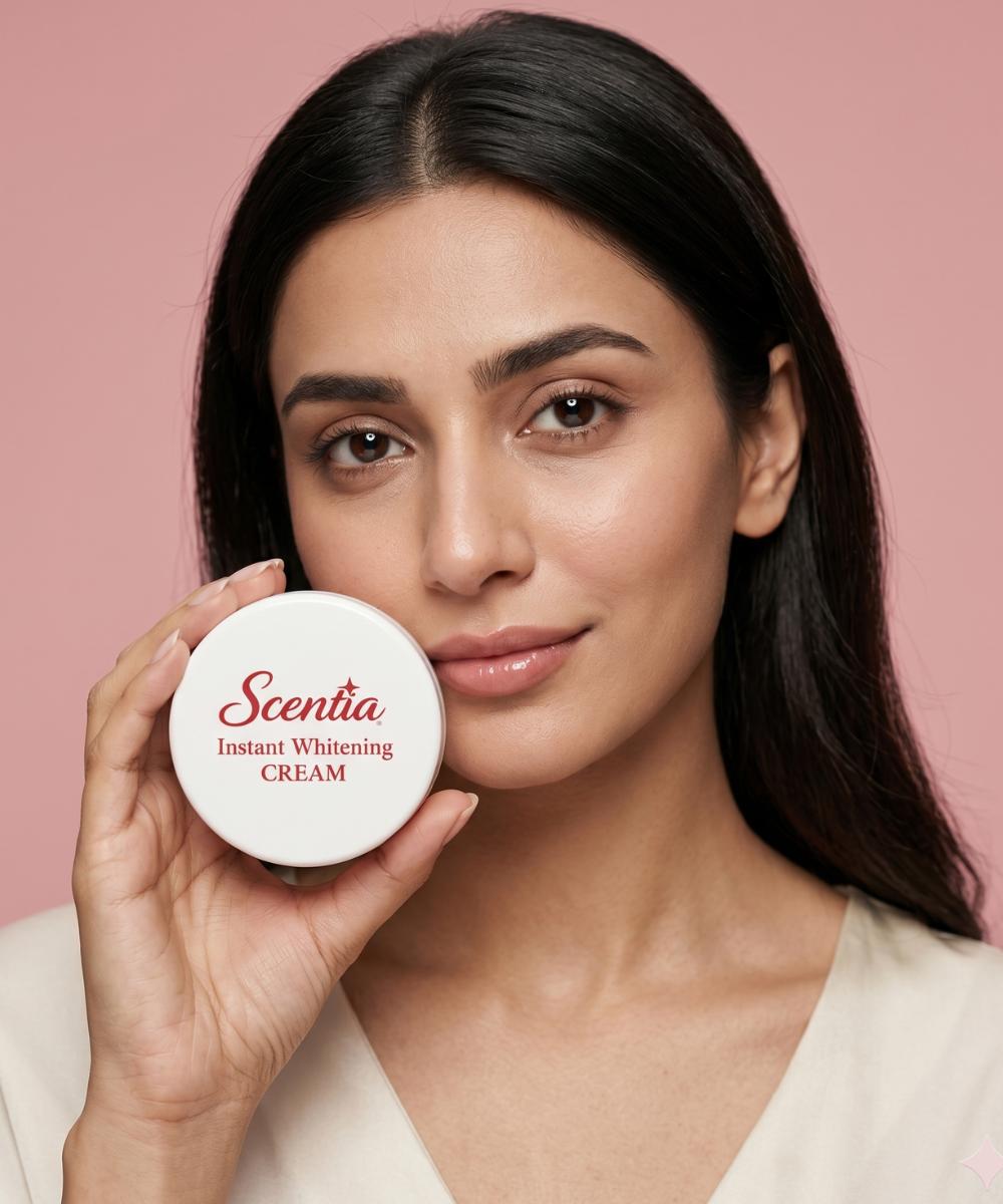 Scentia Whitening Cream – Instant Brightening & Dark Spot Reduction | 100ml