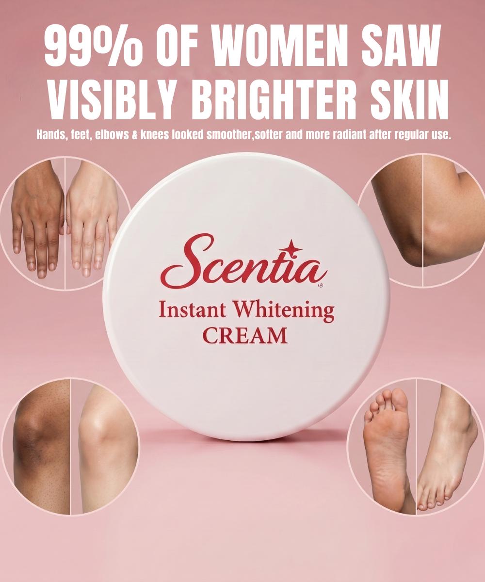 Scentia Whitening Cream – Instant Brightening & Dark Spot Reduction | 100ml